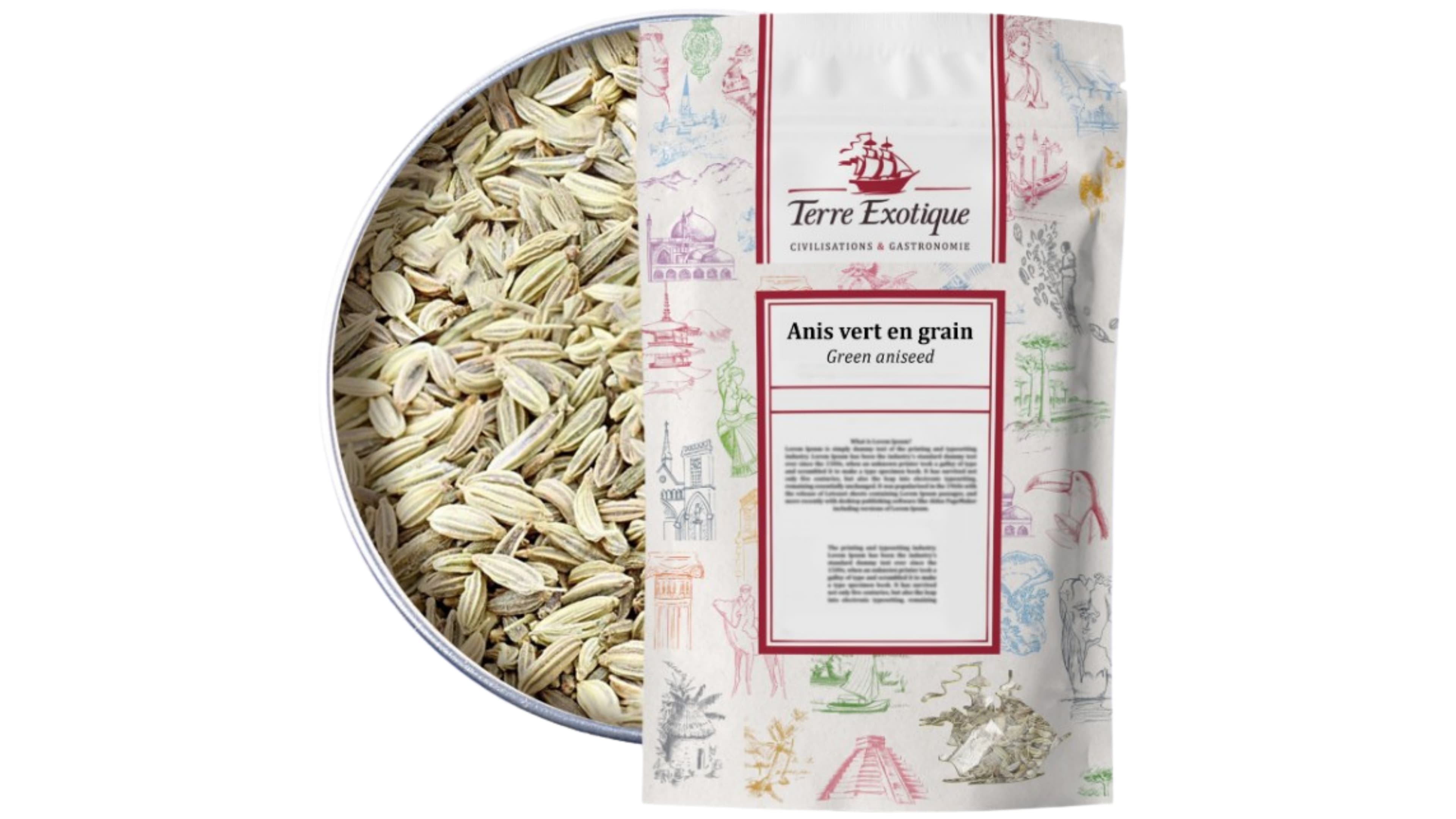 Anis grün (ganz) x500gr