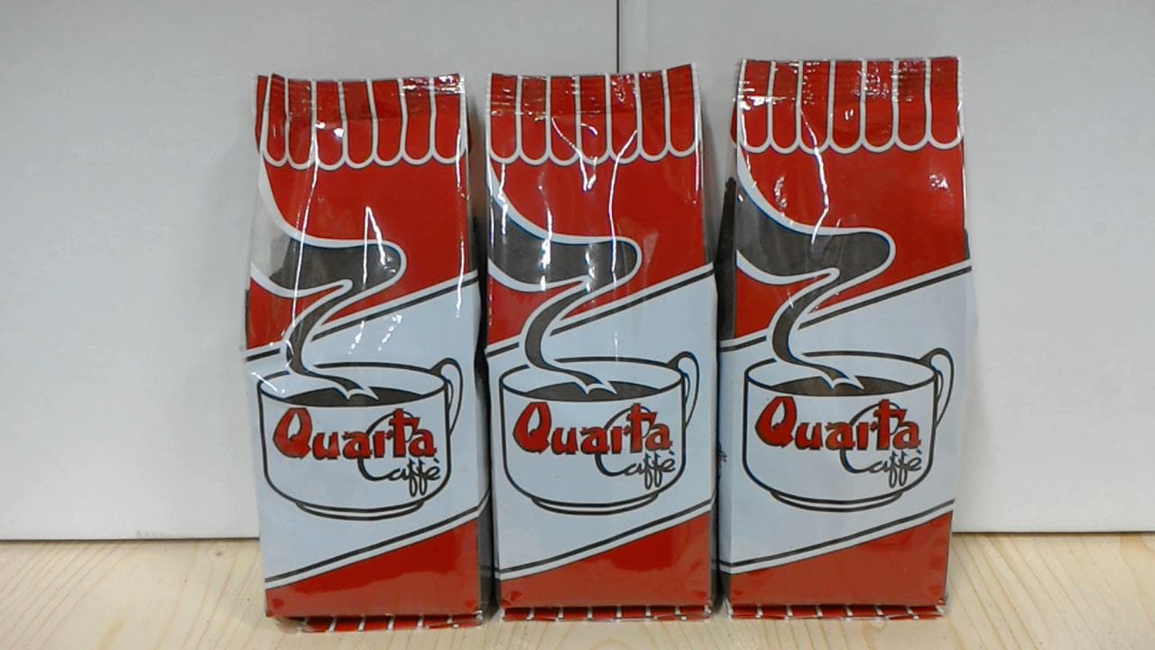 Kaffee Rosso Trasparente Gemahlen 24x250gr