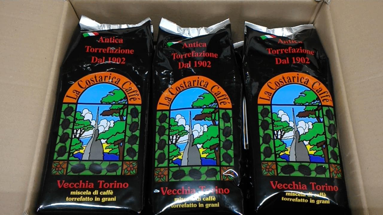 Kaffeebohne schwarz vecchia Torino 10x1kg