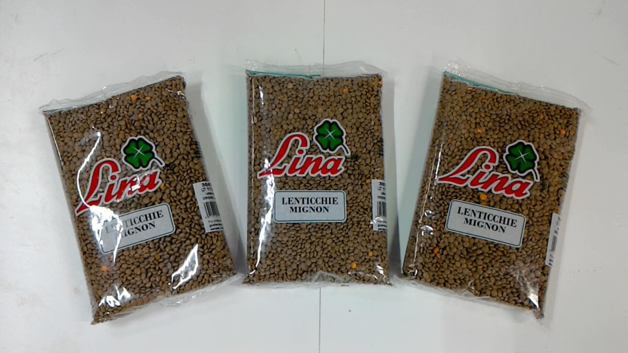 Linsen braun Mignon 12x500gr