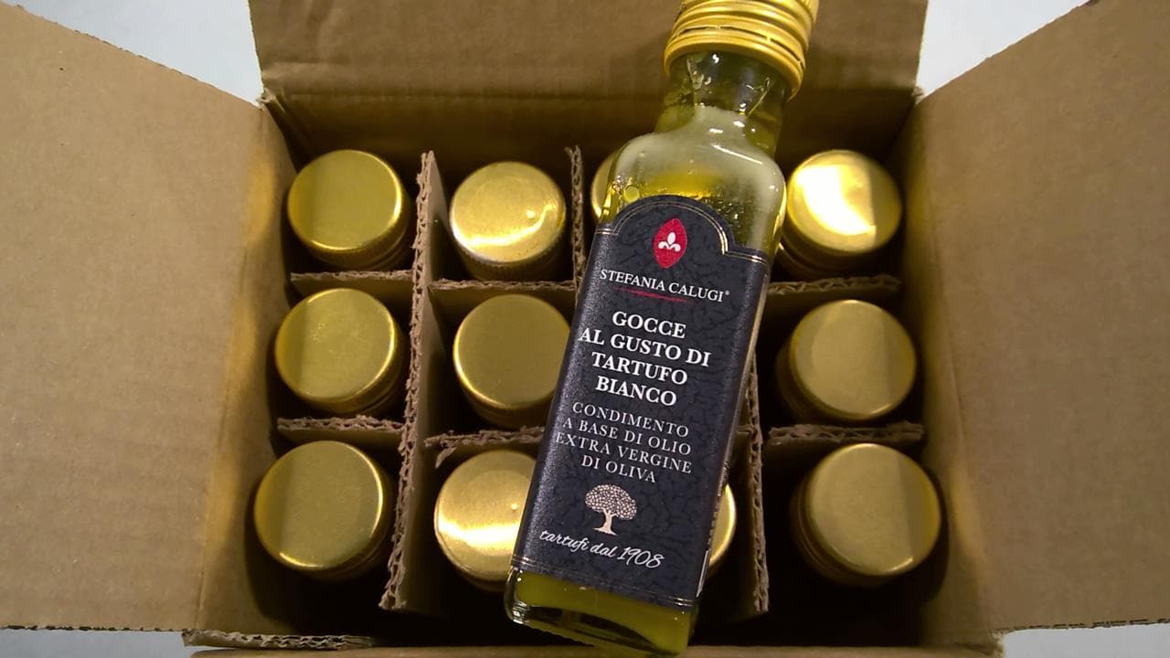 Olivenöl evo mit weissem Trüffel 12x100ml