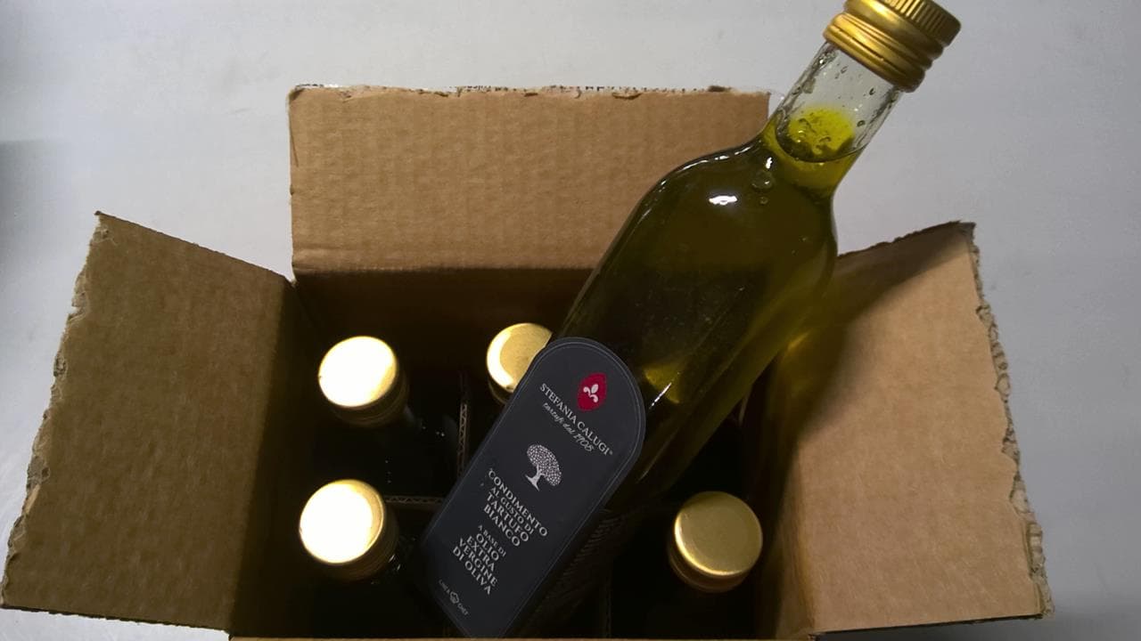 Olivenöl evo mit weissem Trüffel 6x500ml