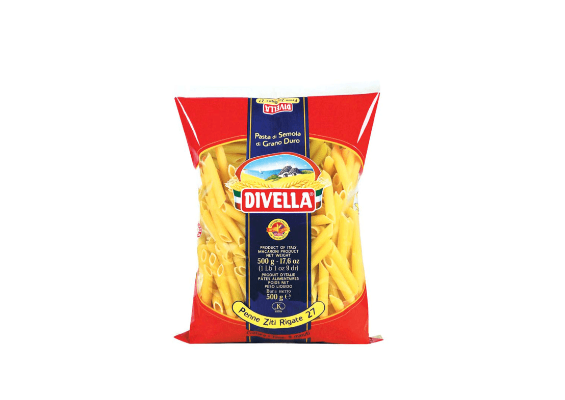 Penne ziti rigate n. 27 24x500gr