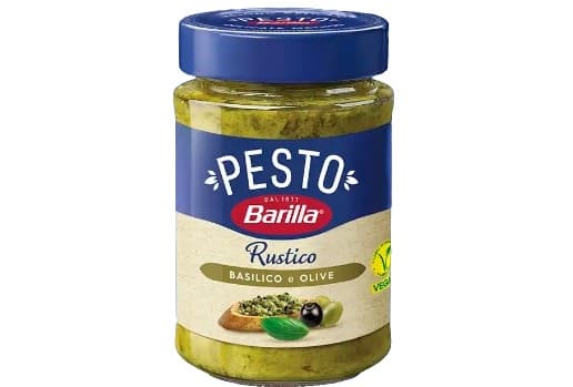 Pesto rustico Basilikum-Oliven 8x200gr