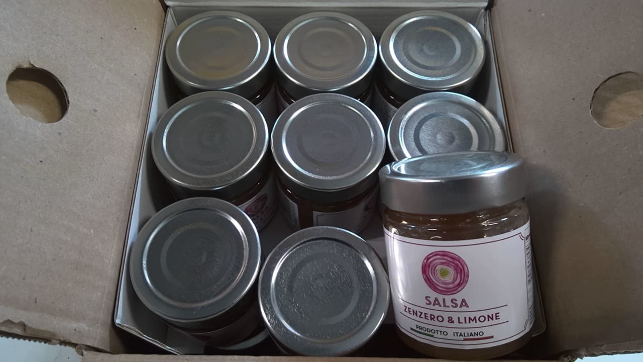 Sauce Gourmet Balsamico mit Ingwer und Zitrone 18x150ml