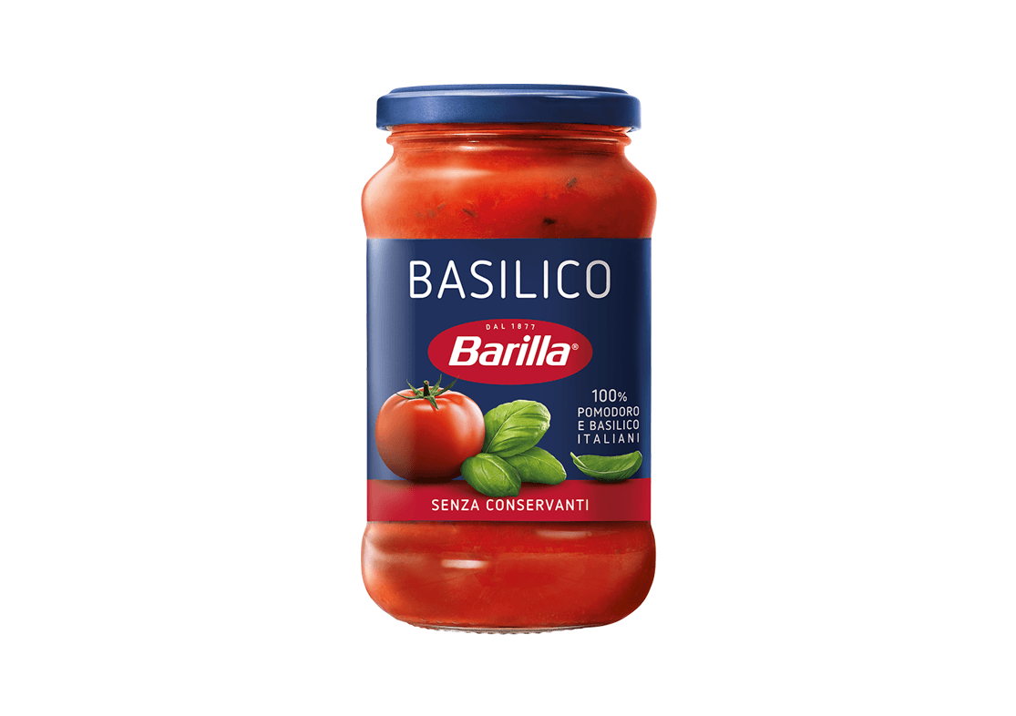 Sauce mit Basilikum 6x400gr