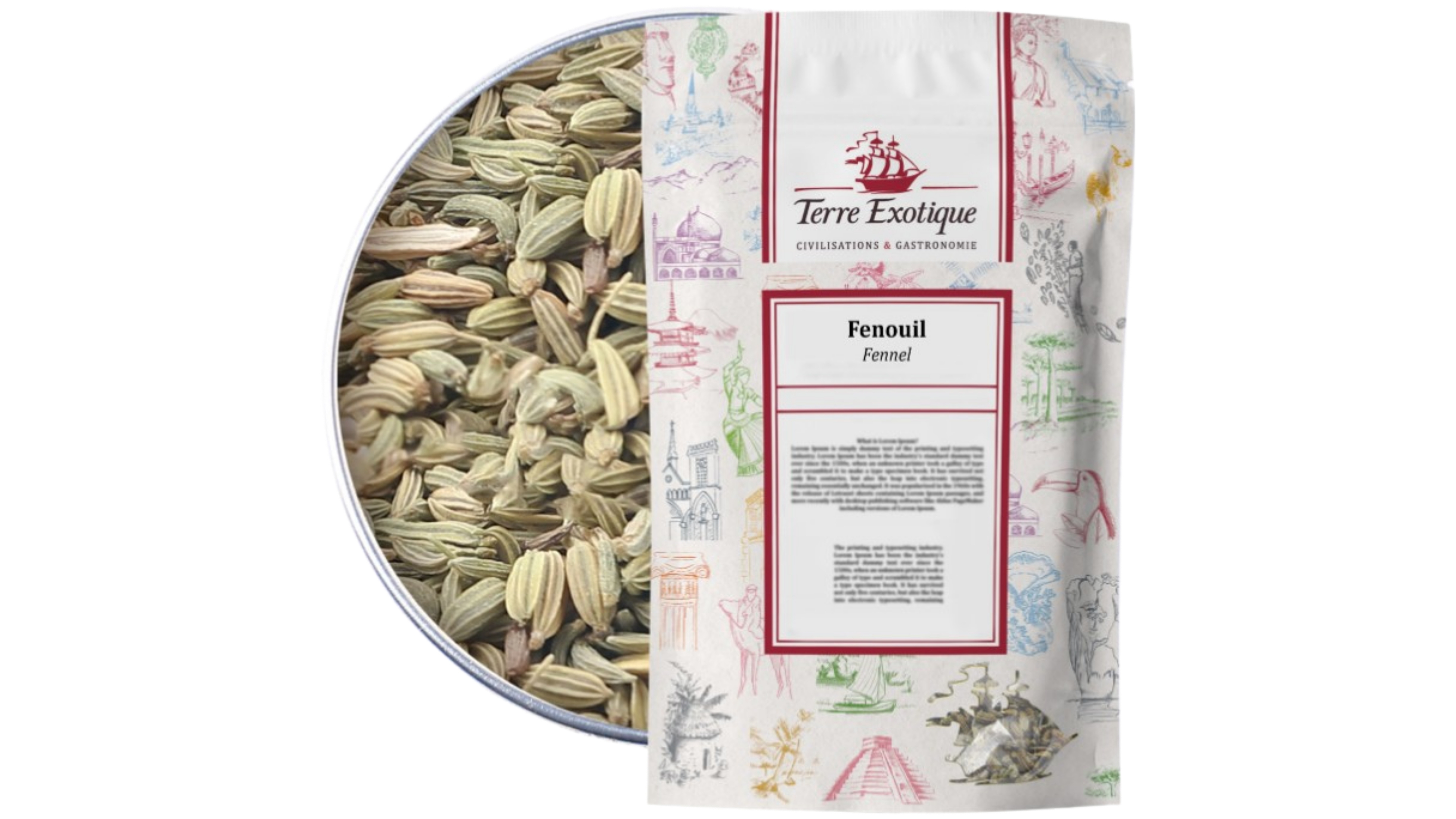 Graines de fenouil 500g