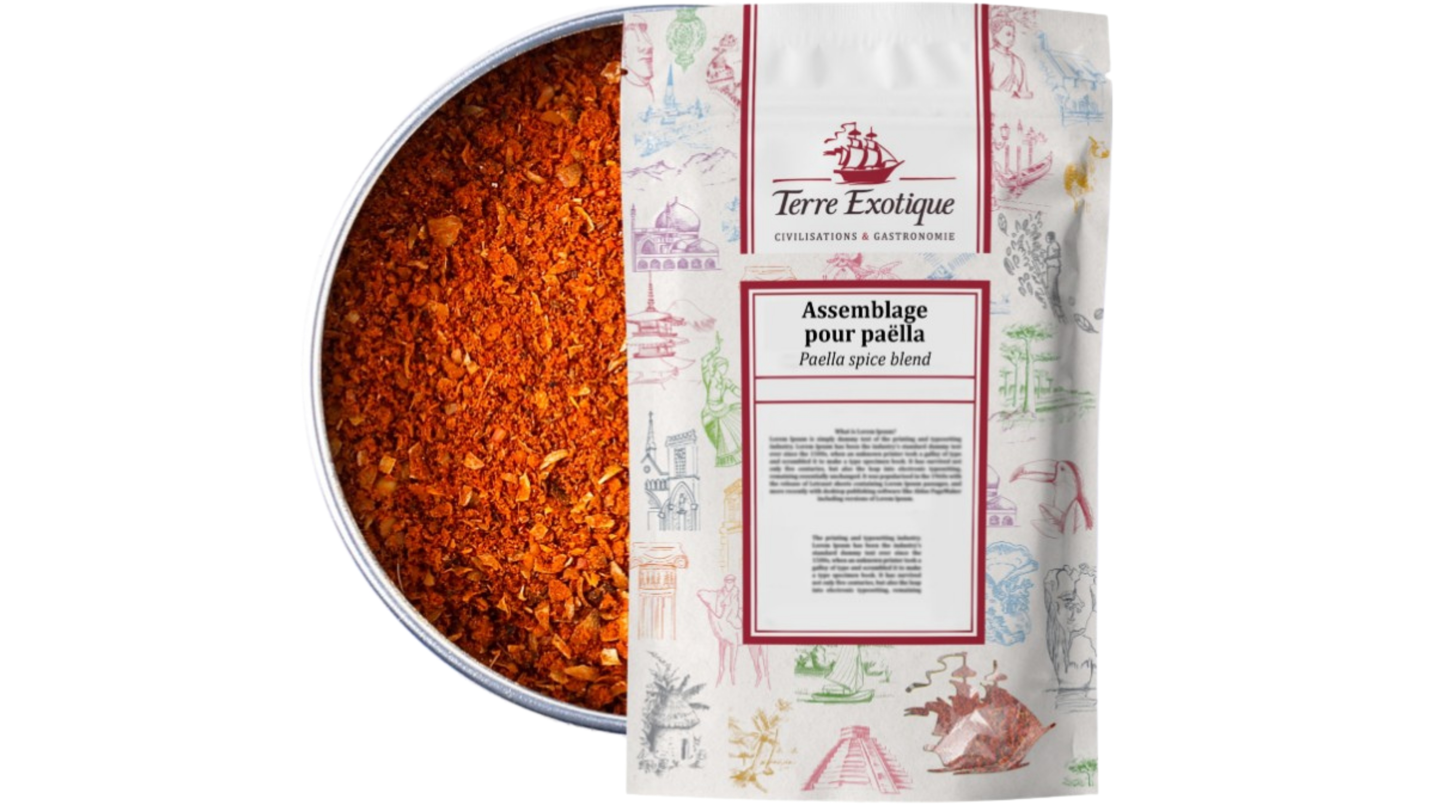 Mélange d’épices pour paella 500g
