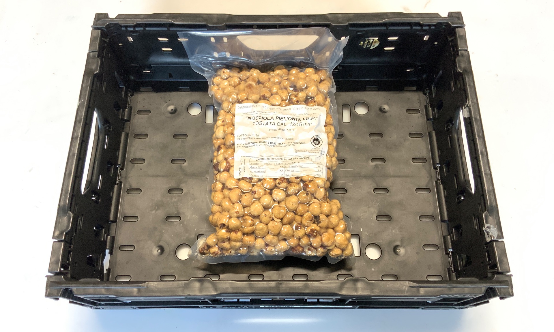 Noisettes du Piémont IGP grillées décortiquées 1kg