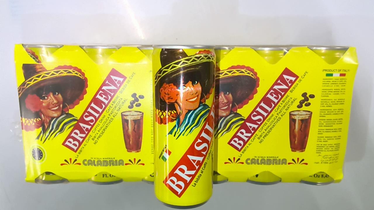 Brasilena café prêt à boire Calabre 6×4 (canette)