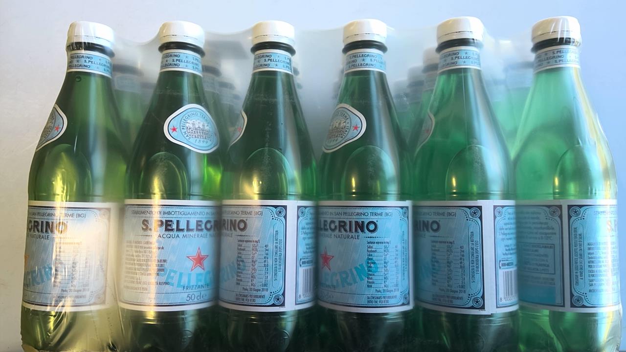 Eau minérale San Pellegrino gazeuse
