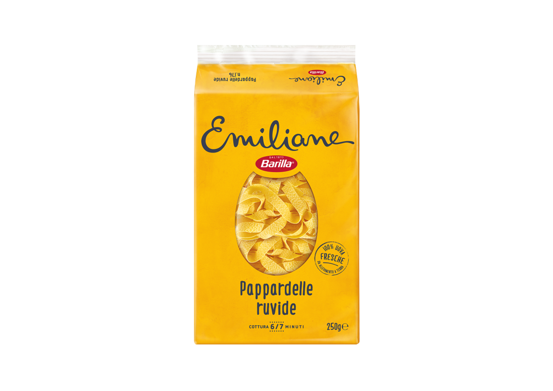 Pappardelle Emiliane aux œufs