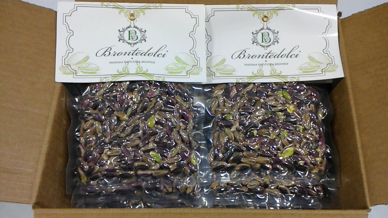 Pistaches de Bronte DOP décortiquées 100g